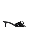 Prada Black Leather Sandals