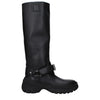 Burberry Black Leather Boots