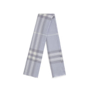 Burberry Blue Wool Scarf