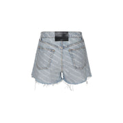 Alexander Wang Blue Cotton Bermuda Shorts