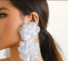 Women's Accessories | Floral Earrings - Bold Accessory Choice