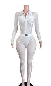 Fashion FWD Lifestyle Mesh Jumpsuit