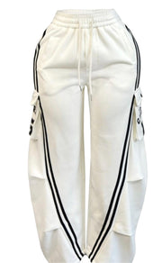 All-Star Striped Cargo Joggers