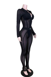 Fashion FWD Lifestyle Mesh Jumpsuit