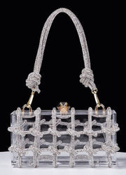 Glamorous Rhinestone Clucth Handbag