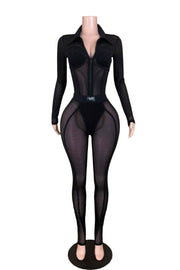 Fashion FWD Lifestyle Mesh Jumpsuit