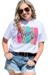 Image & Stylez LLCMama Leopard Stroke Graphic DesignMama Leopard Stroke Graphic Design T-ShirtThe Mama Leopard Stroke Graphic T-Shirt features a unique design that is sure to turn heads wherever you go. The striking graphics are expertly printed on the front T-Shirt