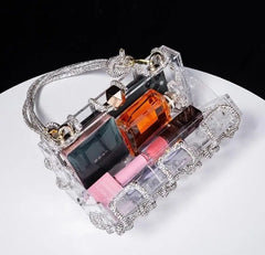 Image & Stylez LLCGlamorous Rhinestone Clucth HandbagGlamorous Rhinestone Clucth HandbagLooking to add a touch of glamour to your wardrobe? Look no further than our Glamorous Rhinestones Clutch Handbag!
Crafted from high-quality acrylic, this clutch boaAccessories