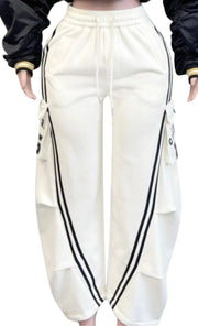 All-Star Striped Cargo Joggers