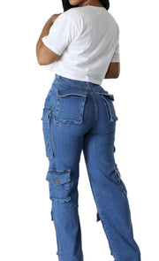 Stay Ready Cargo Denim Pants
