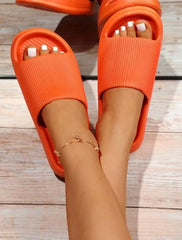 Image & Stylez LLCSun SlidesFun In The Sun SlidesVibrant Colored Lightweight open Toe Slides.