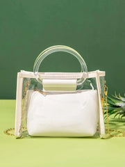 Image & Stylez LLCCity Girl Clear BagCity Girl Clear BagCute clear bag with handles and pouch included.new arrivals