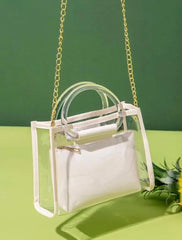 Image & Stylez LLCCity Girl Clear BagCity Girl Clear BagCute clear bag with handles and pouch included.new arrivals