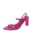 Paparazzi Angles Heels in pink with chic design and block heel.