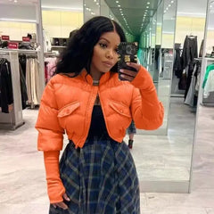 Image & Stylez LLCExcuses Cropped JacketNo Excuses Cropped JacketThis chic and trendy cropped length jacket is the perfect addition to any outfit. It’s lightweight, breathable puff sleeve mixed with sweater design is super stylish