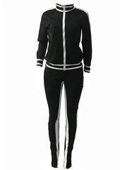 Image & Stylez LLCWomens Tracksuit SetWomens Tracksuit SetStretch Comfy Women's Tracksuit Set 
 Elevate your athleisure game with our trendy tracksuit sets for women. Combining comfort and style, our collection features a vsets plus Size