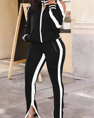 Image & Stylez LLCWomens Tracksuit SetWomens Tracksuit SetStretch Comfy Women's Tracksuit Set 
 Elevate your athleisure game with our trendy tracksuit sets for women. Combining comfort and style, our collection features a vsets plus Size