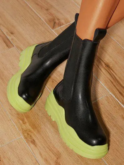 Image & Stylez LLCTrendy BootiesWomen's Trendy BootiesWomen's Hott Trendy Booties Color Black Size:8Shoes