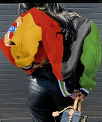 Image & Stylez LLCVarsity JacketWomen's Varsity JacketMulti Color Comfy Women's JacketOuterwear
