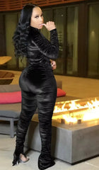 Image & Stylez LLCSassy Velour Pants SetSassy Velour Pants SetWomen's Luxe Comfy  Black Velour SetSets