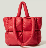 Fun & Futuristic Puffy Handbag
