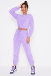 Sweet And Cozy Drawstring Jogger Set